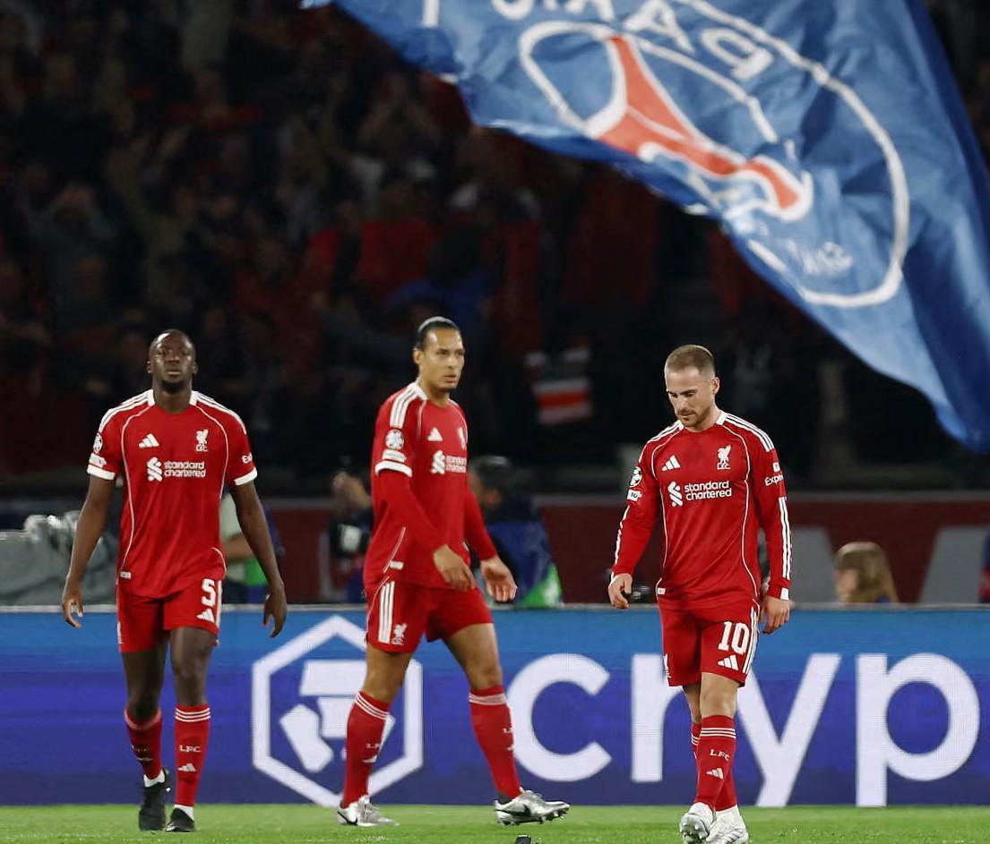 OD体育官网-卫报:巴黎的从容反衬出利物浦退步严重,次回合是尊严之战